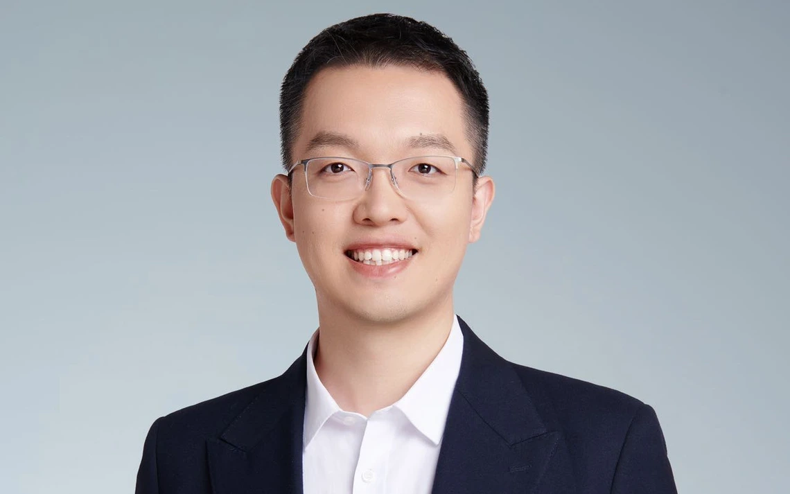 Xiaodong Yan, assistant professor of materials science and engineering and electrical and computer engineering, develops energy-efficient computer chips that mimic the human brain.